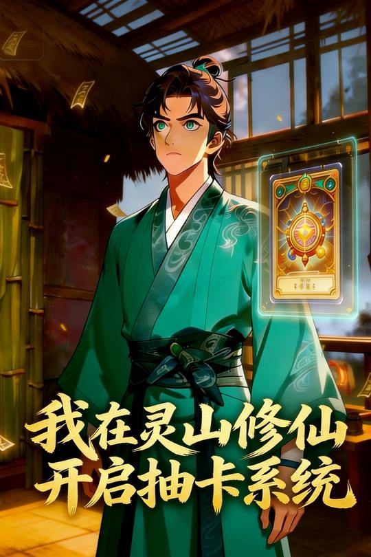 我在灵山修仙开启抽卡系统封面