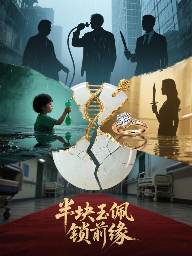 半块玉佩锁前缘封面