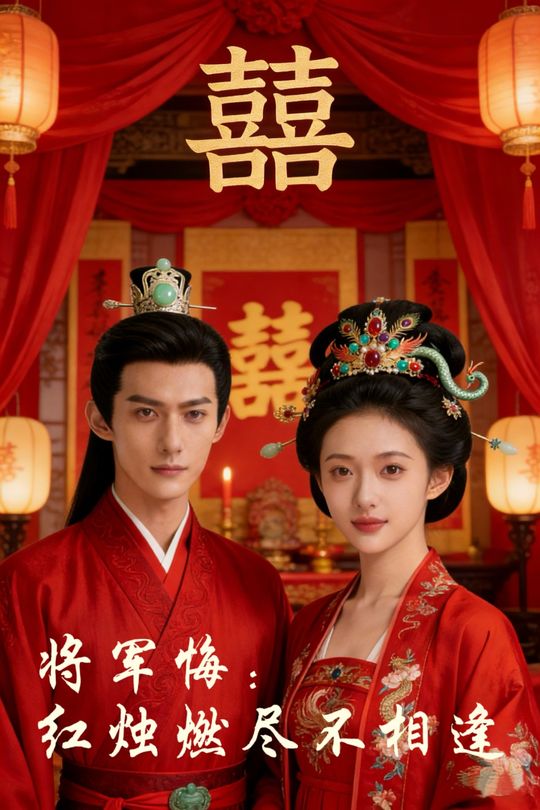 将军悔：红烛燃尽不相逢封面