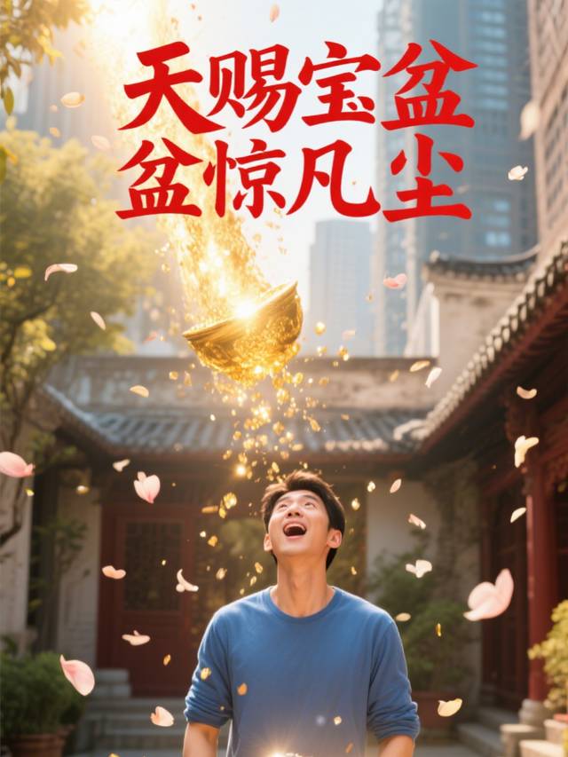 天赐宝盆惊凡尘封面