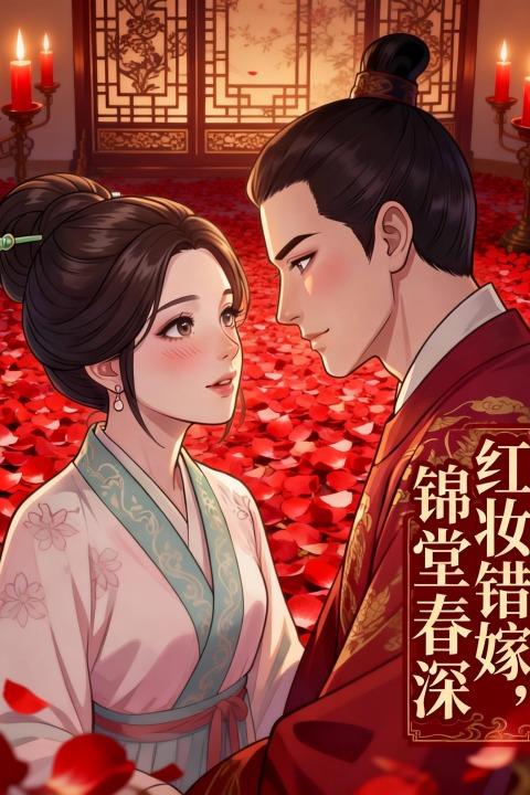 红妆错嫁,锦堂春深封面