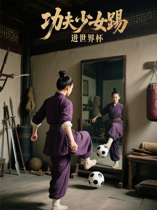 功夫少女踢进世界杯封面