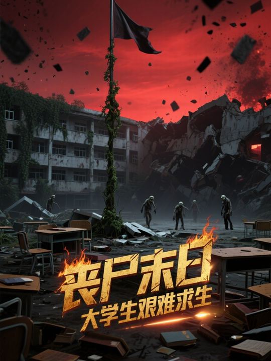 丧尸末日,大学生艰难生存封面