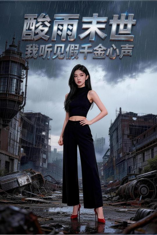 酸雨末世,我听见假千金心声封面