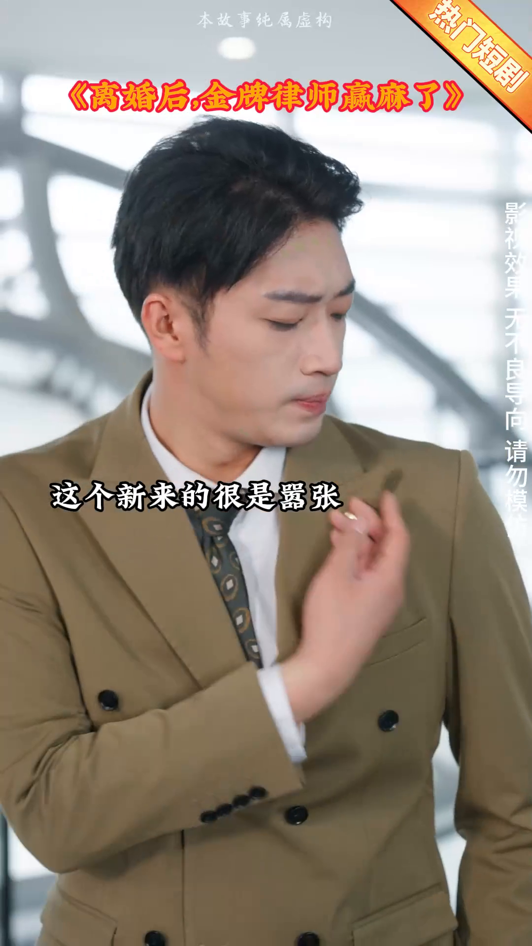 离婚后金牌律师赢麻了封面