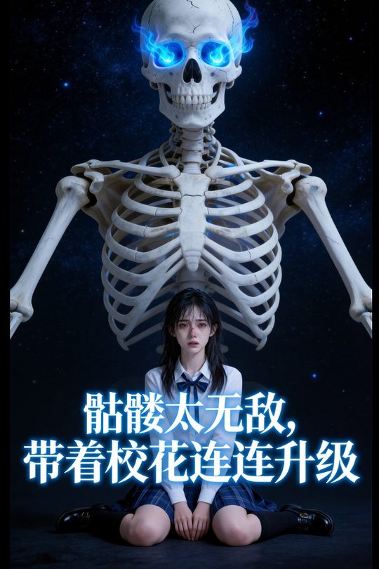 骷髅太无敌,带着校花连连升级封面