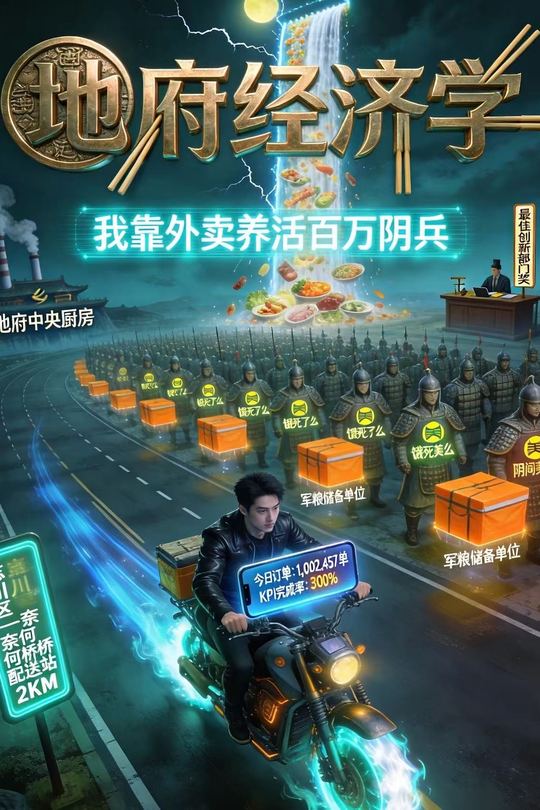 地府经济学:我靠外卖养活百万阴兵封面