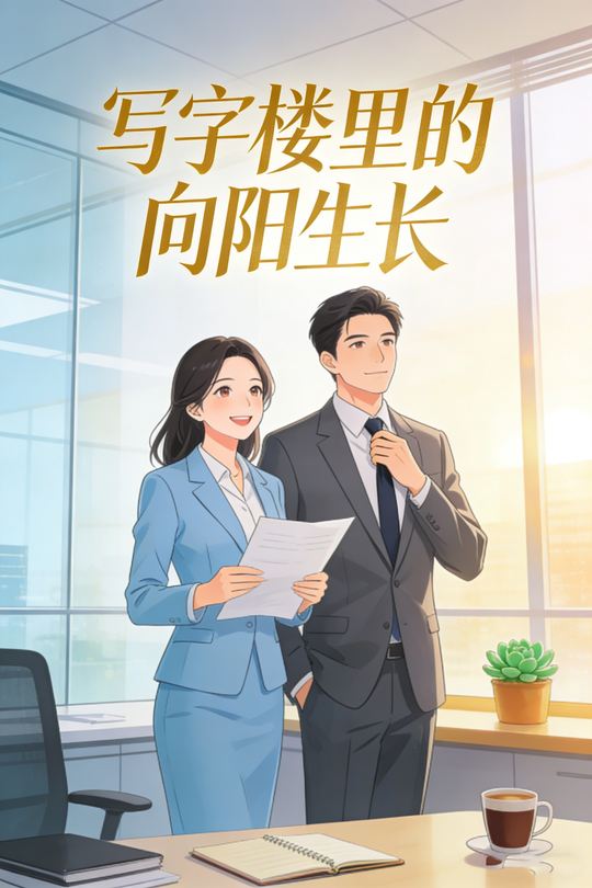 写字楼里的向阳生长封面