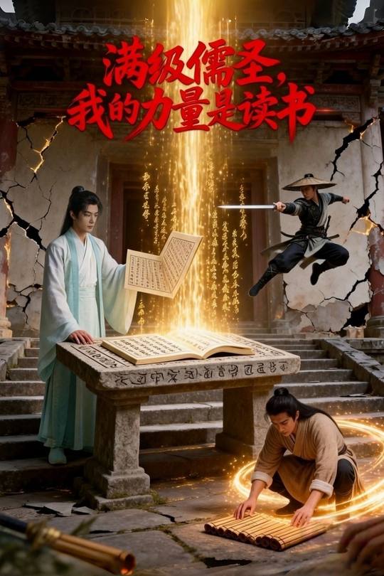 满级儒圣,我的力量是读书封面