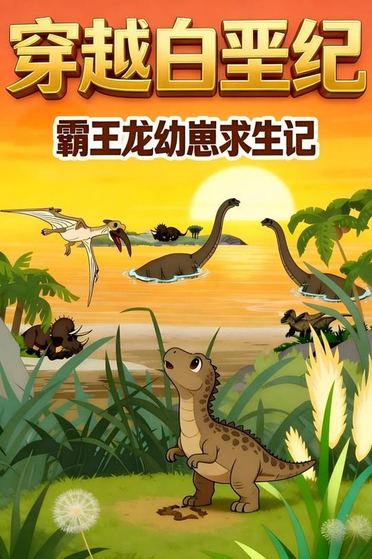 穿越白垩纪:霸王龙幼崽求生记封面