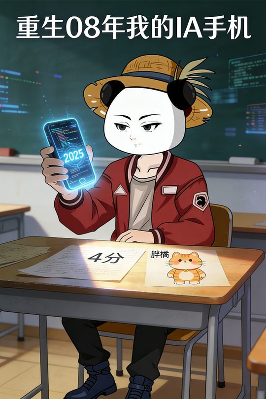 重生08年我的IA手机封面