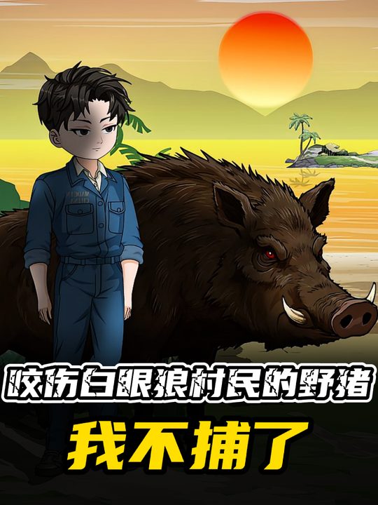 咬伤白眼狼村民的野猪我不捕了封面