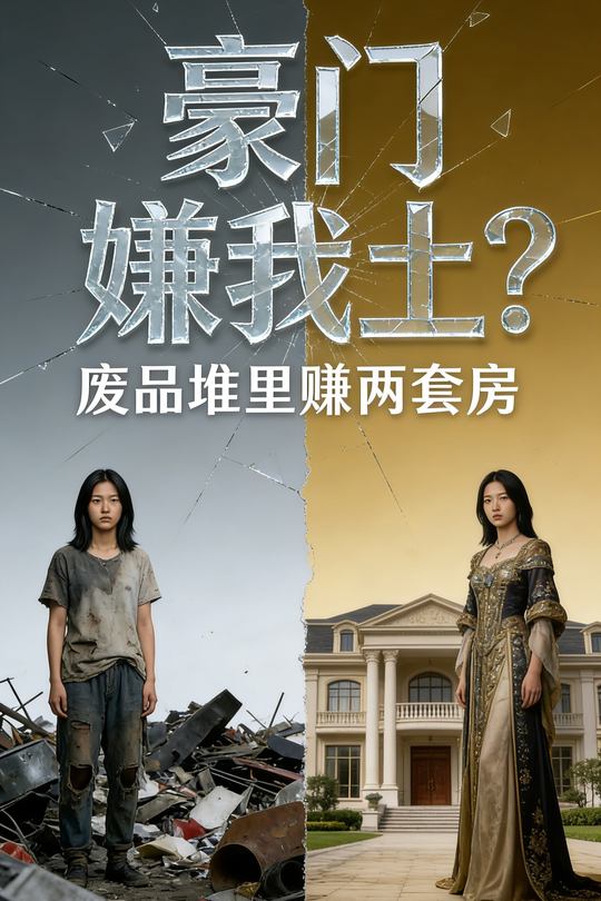 豪门嫌我土?废品堆里赚两套房封面