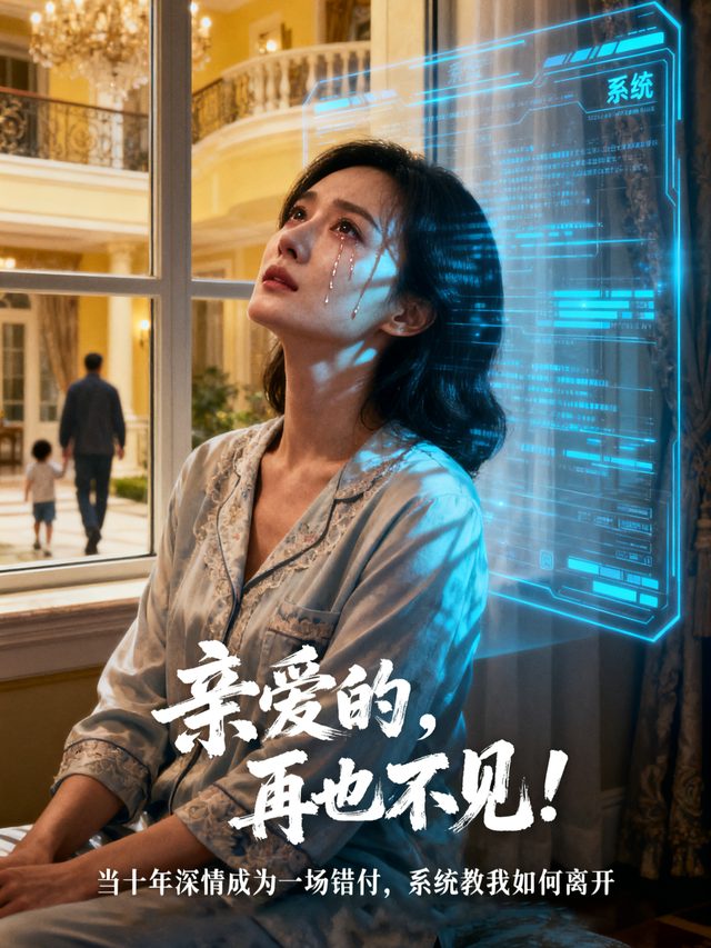 亲爱的,再也不见!封面