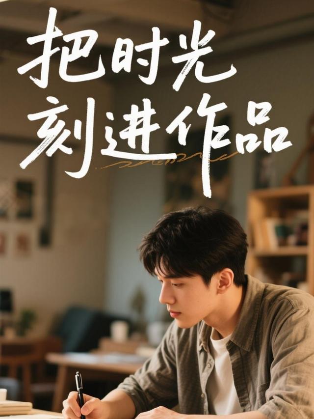 把时光刻进作品封面