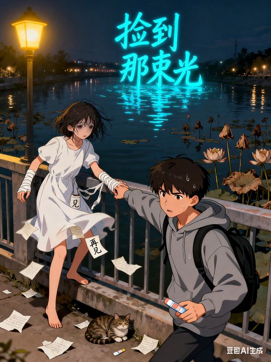 捡到那束光封面
