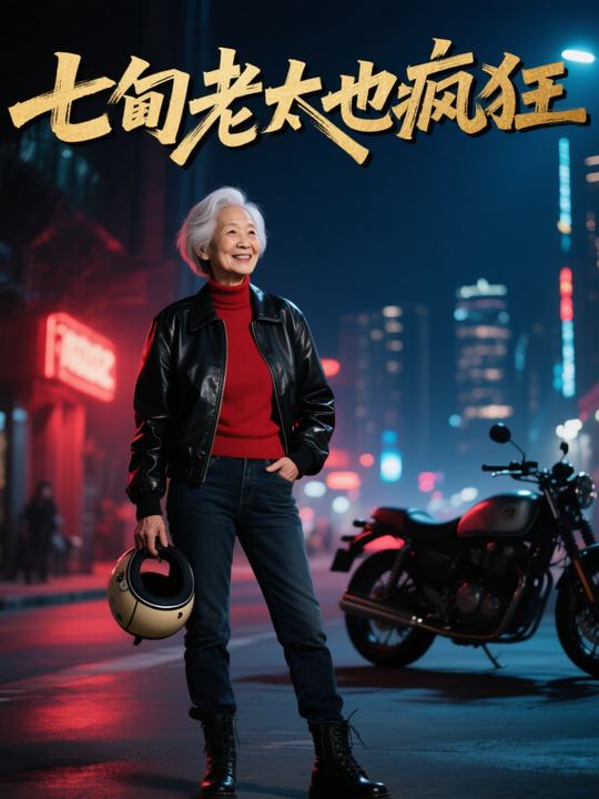 七旬老太也疯狂封面