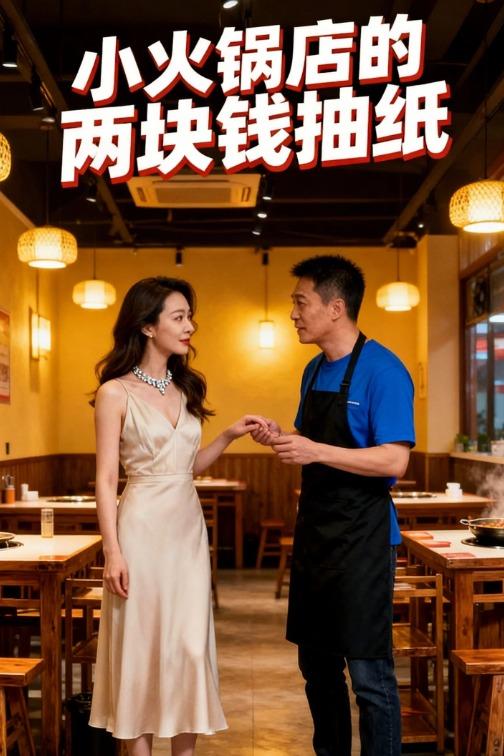 小火锅店的两块钱抽纸封面