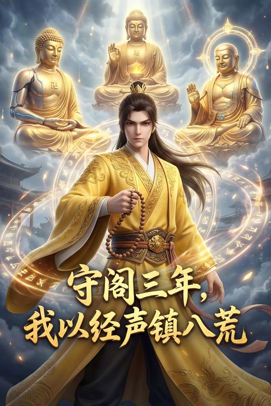 守阁三年，我以经声镇八荒封面