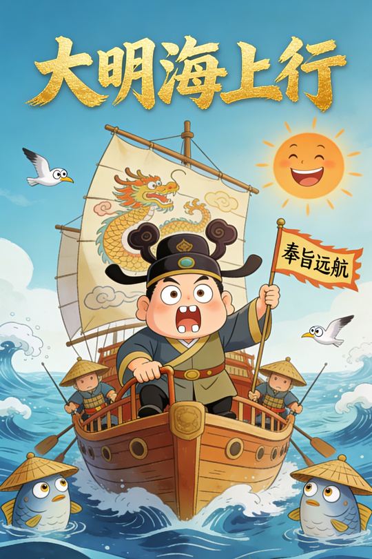 大明海上行封面