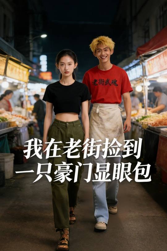 我在老街捡到一只豪门显眼包封面