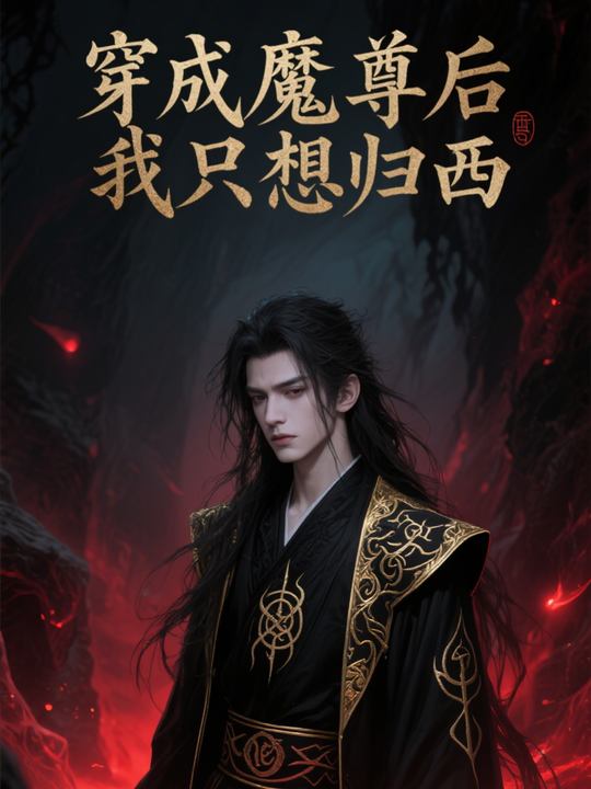 穿成魔尊后我只想归西封面