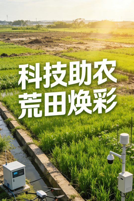 科技助农荒田焕彩封面