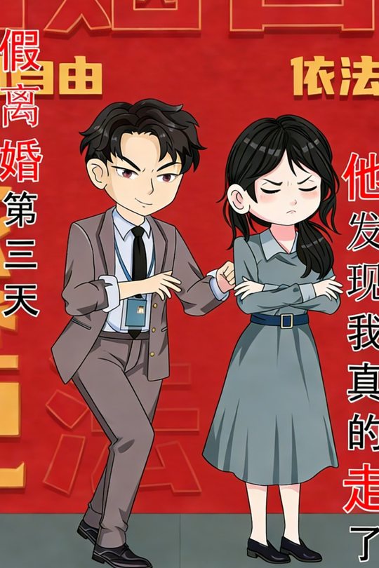 假离婚第三天,他发现我真的走了封面