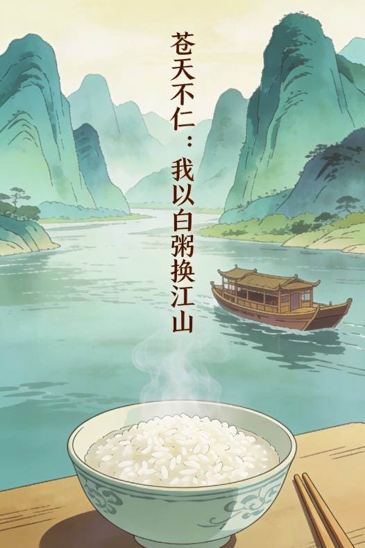 苍天不仁:我以白粥换江山封面
