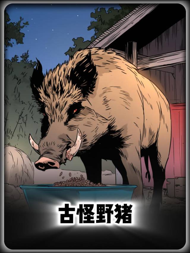 古怪野猪封面