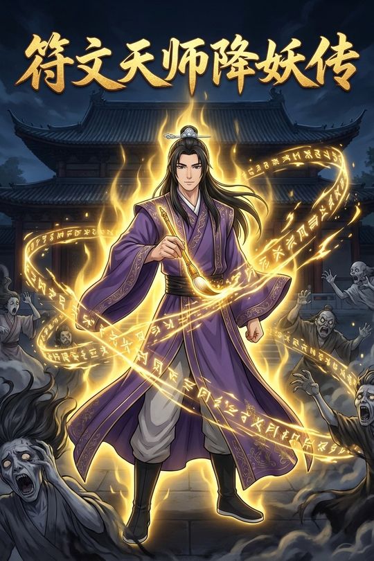 符文天师降妖传封面