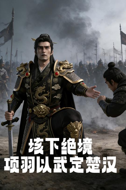 垓下绝境 ,项羽以武定楚汉封面