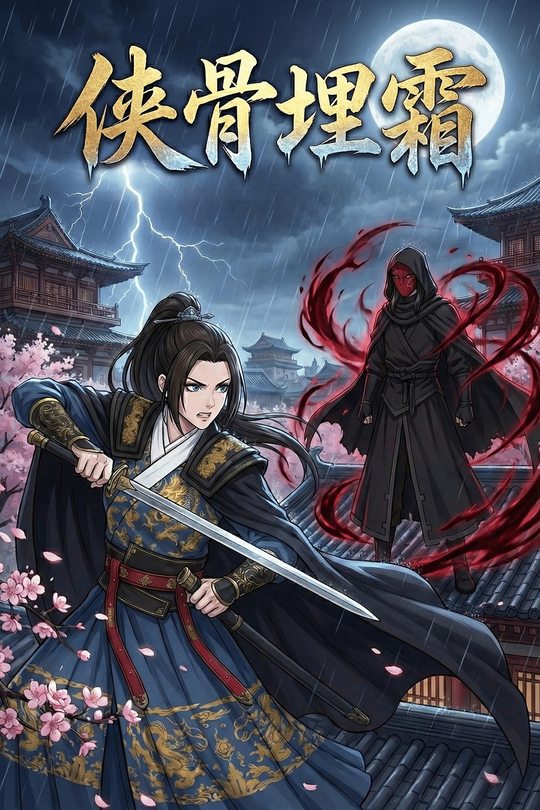 侠骨埋霜封面