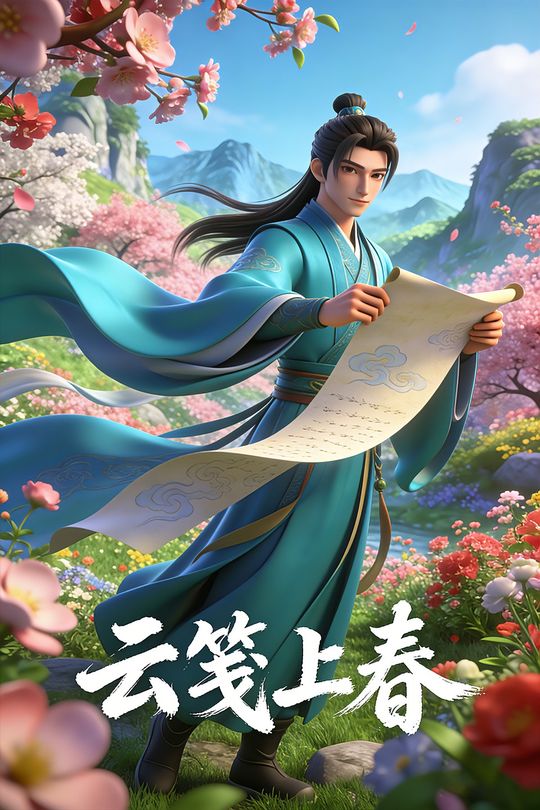 云笺上春封面