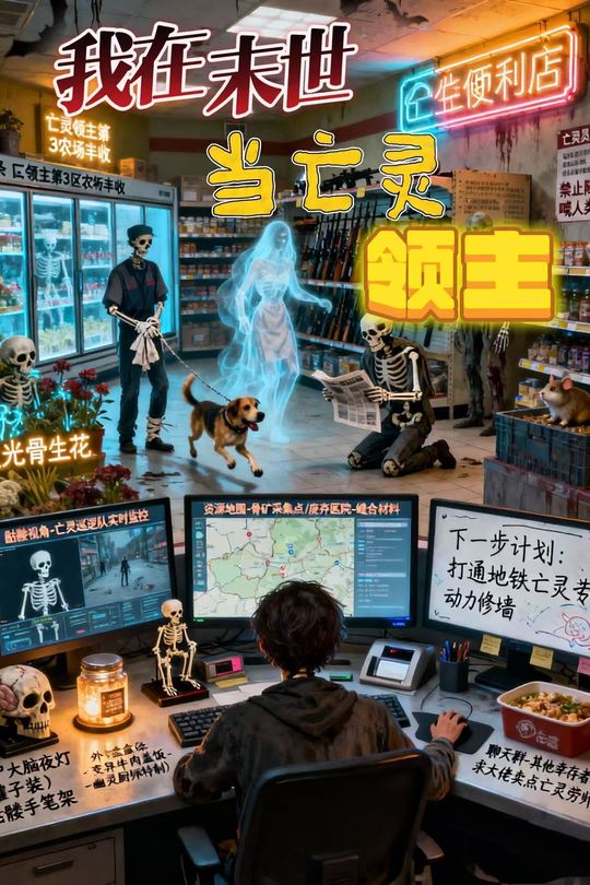 我在末世当亡灵领主封面