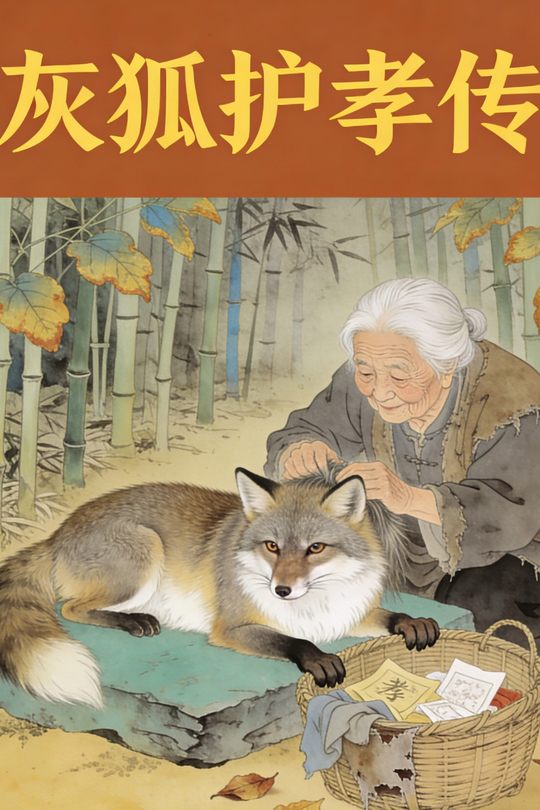 灰狐护孝传封面