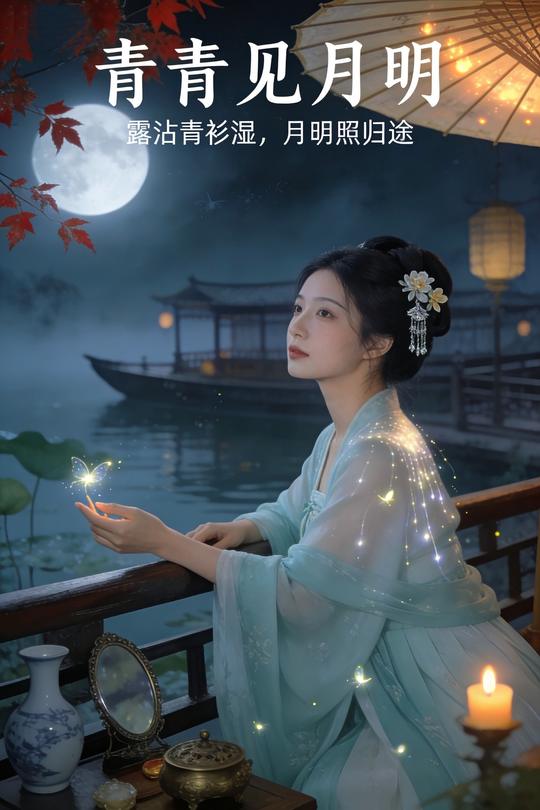青青见月明封面