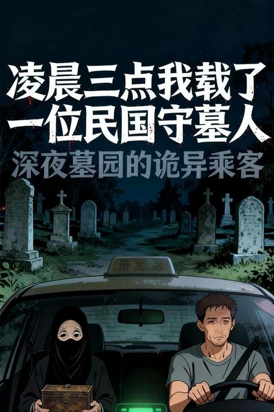 凌晨三点我载了一位民国守墓人封面