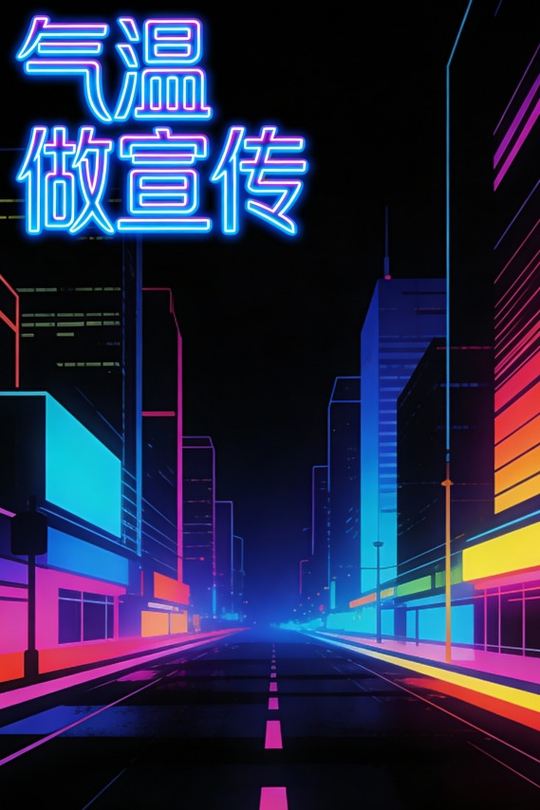 气温做宣传封面