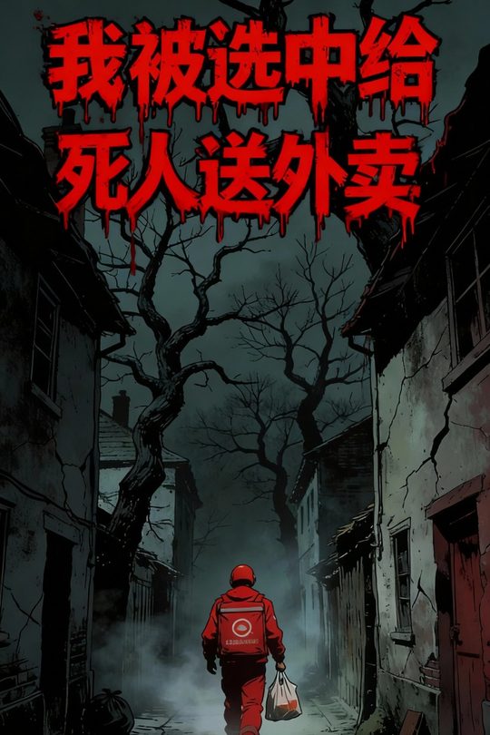 我被选中给死人送外卖封面