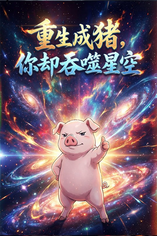 重生成猪,你却吞噬星空封面