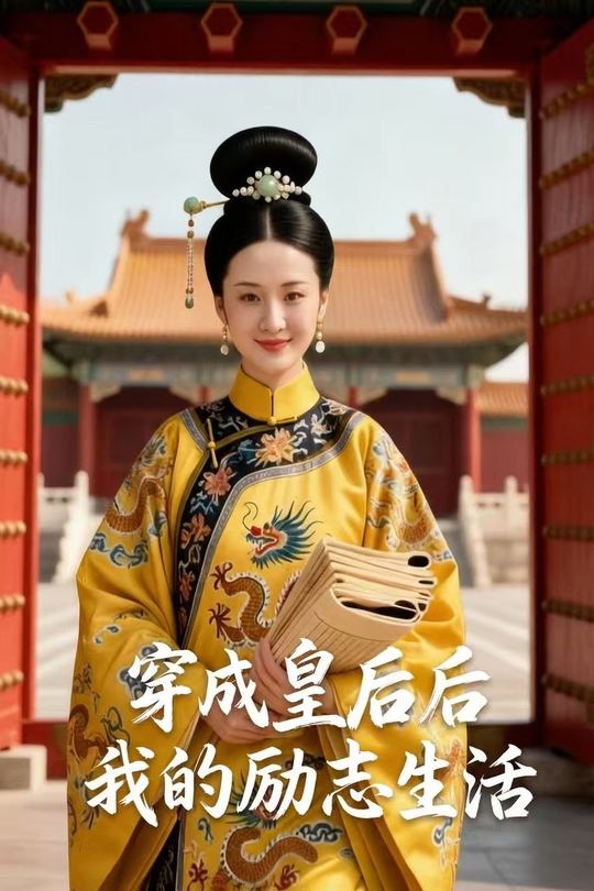 穿成皇后后我的励志生活封面
