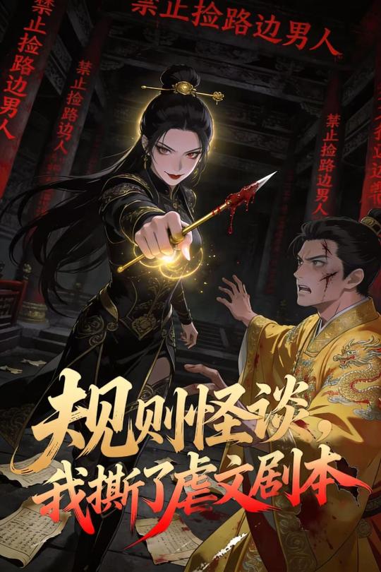 规则怪谈我撕了虐文剧本封面