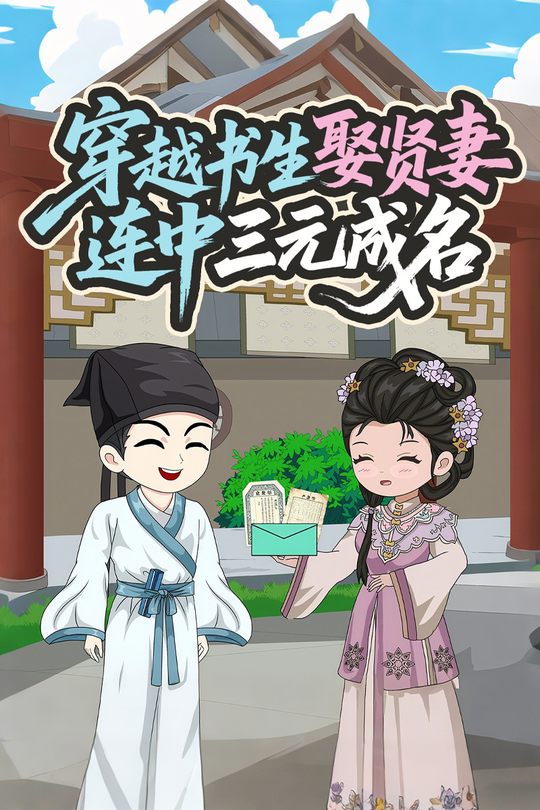 穿越书生娶贤妻,连中三元成名封面