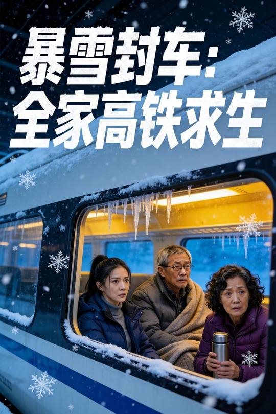 暴雪封车:全家高铁求生封面