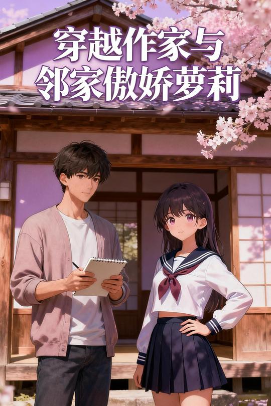 穿越作家与邻家傲娇萝莉封面