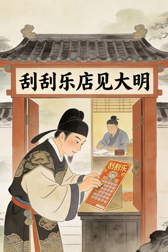 刮刮乐店见大明封面