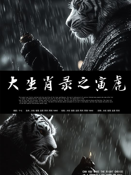 大生肖录之寅虎封面