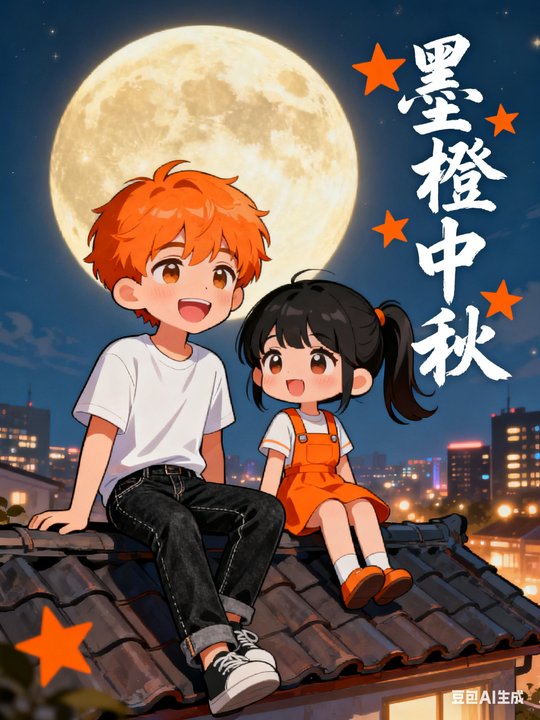 墨橙中秋封面