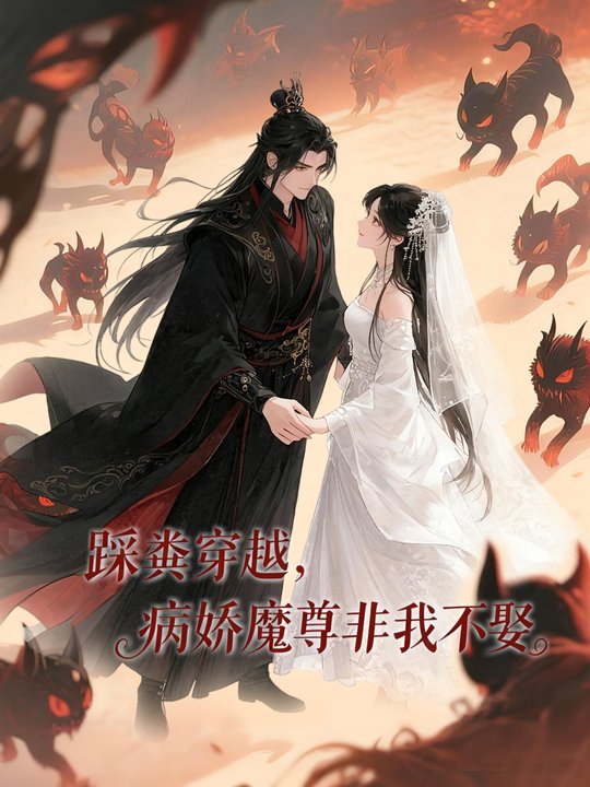 踩粪穿越,病娇魔尊非我不娶封面